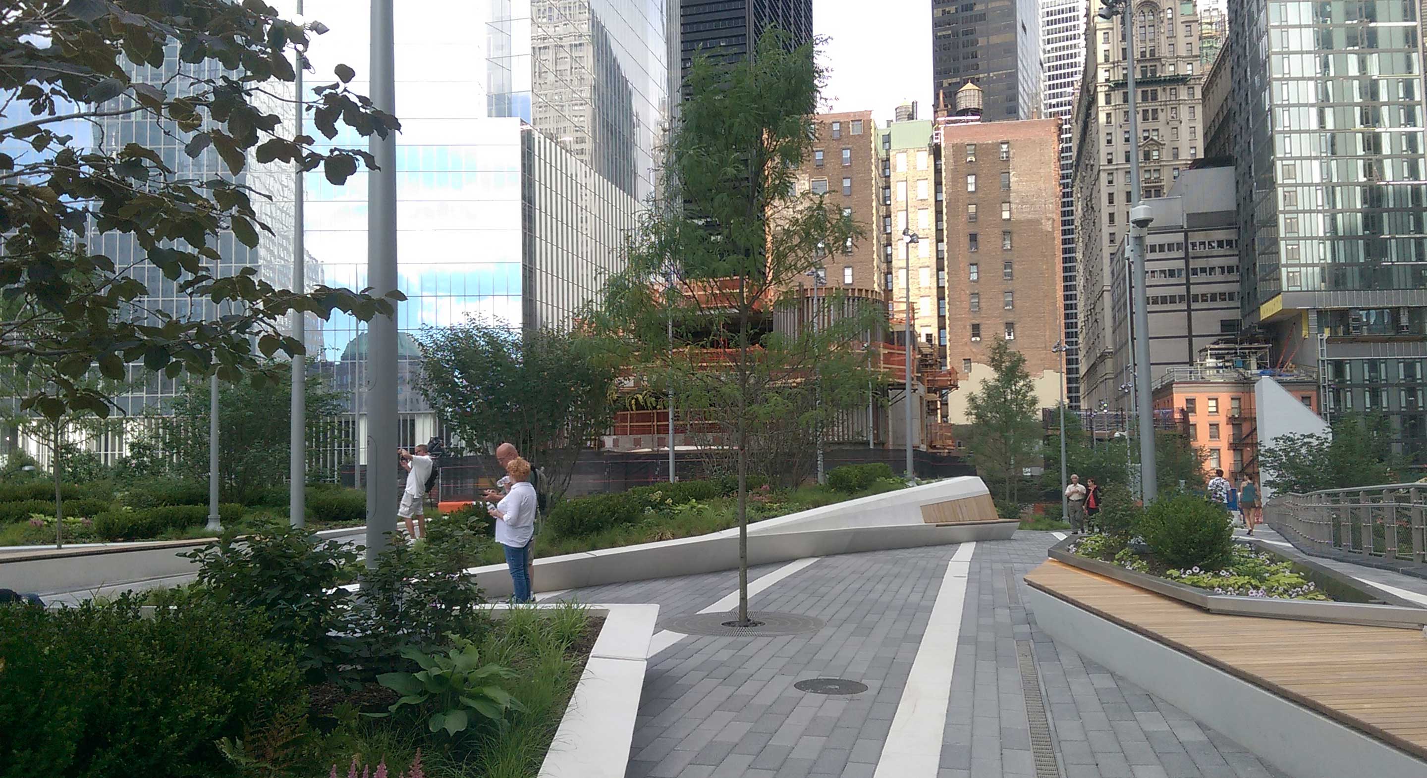Join us for a talk and tour of the Liberty Park at WTC FISHER MARANTZ