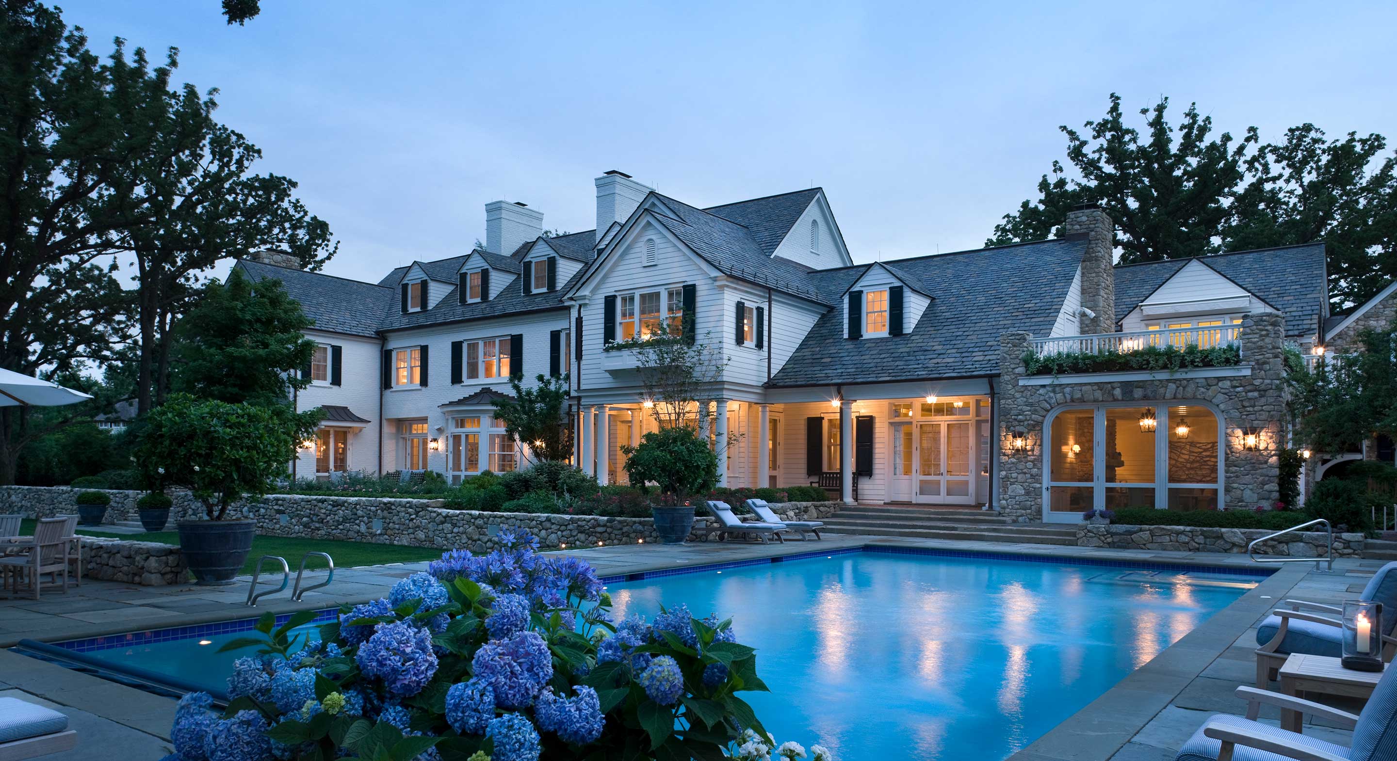 Exterior of House on Lake Michigan