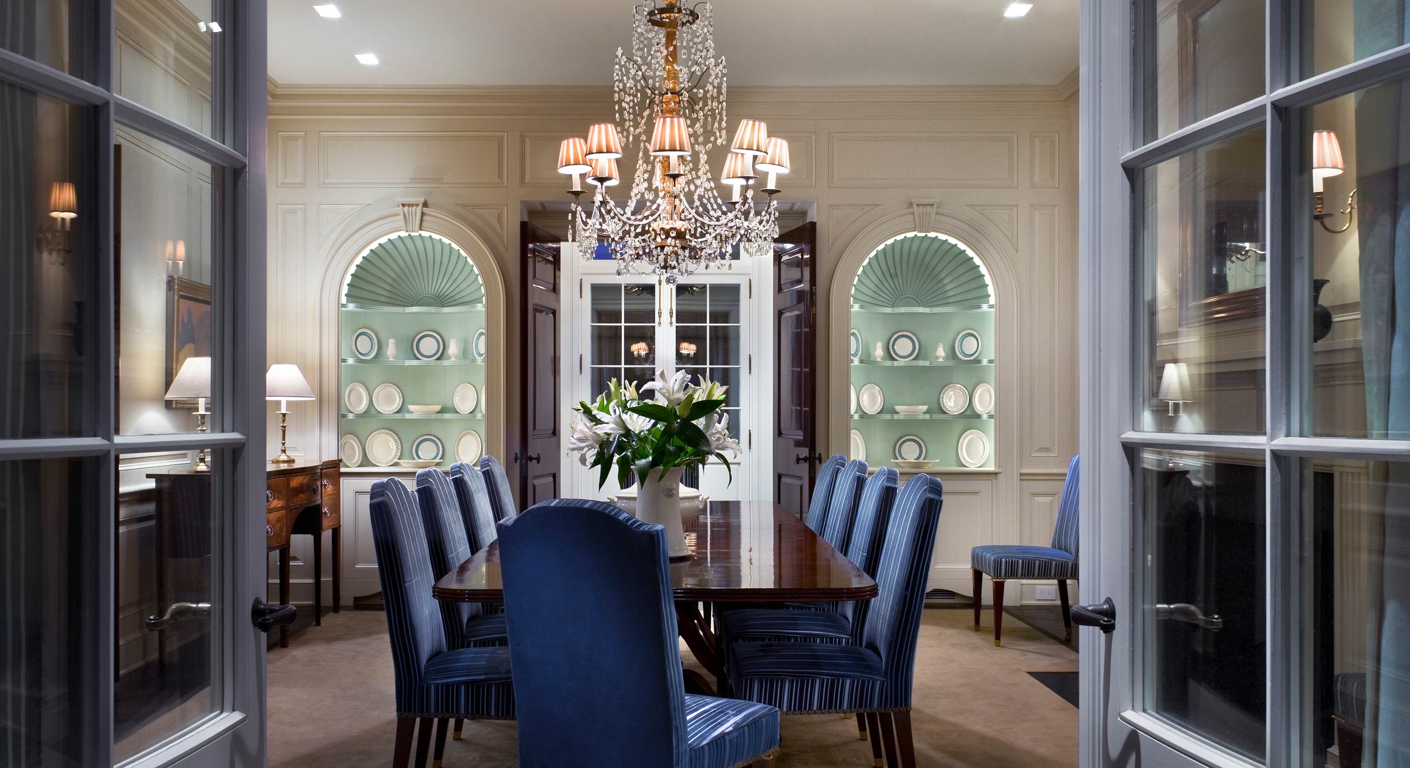 Dining Room, House on Lake Michigan