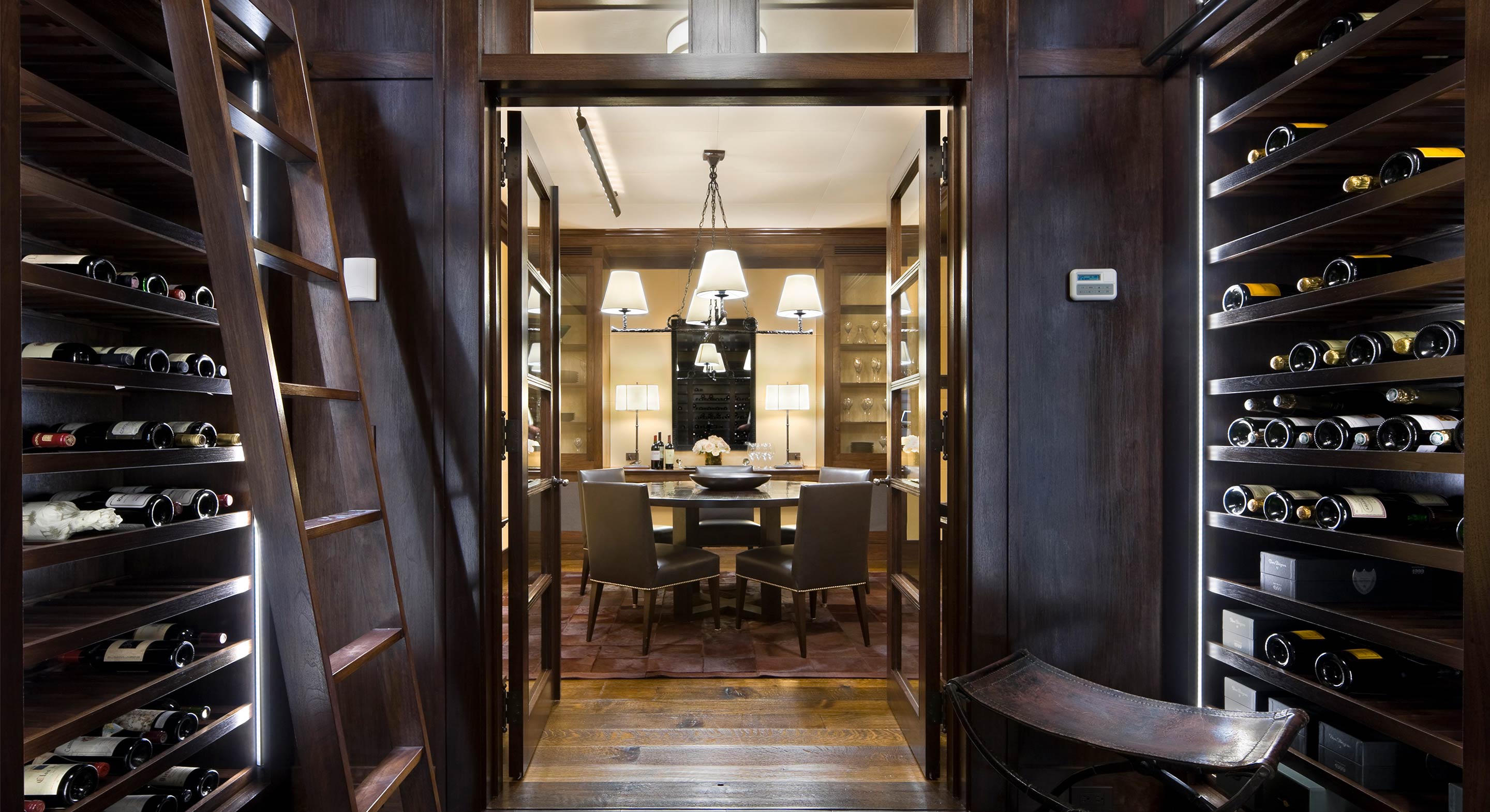 Wine Cellar, House on Lake Michigan