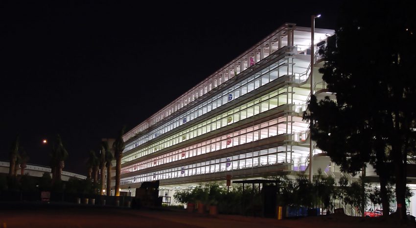 Mickey and Friends Parking Garage at Disneyland_1